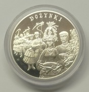 MONETA KOLEKCJONERSKA  20 zł 2004 Dożynki