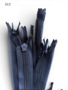 Zamek błyskawiczny kryty YKK 22cm #3, ciemnoniebieski