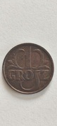 1 gr grosz 1932 mennicza st. 1/1-