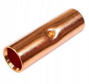 złączka mufa kablowa tulejka CU 120 mm miedziana L64mm