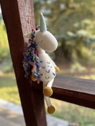 Jednorożec wykonany na szydełku beautiful crochet unicorn