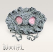 Kapelusz czapka dla kota myszka