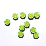 Lego element 1x1 98138pb371 limonka 10 sztuk 