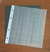 Lindner (Karat K6) - Strona/karta na monety o średnicy od 17mm + przekładka