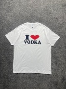 Koszulka T-shirt Biała I Love Vodka