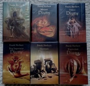 FRANK HERBERT DIUNA, Kroniki Diuny (6 tomów) komplet - Siudmak