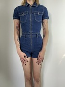 Jeansowy krótki kombinezon rozm. S Pull&Bear