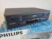 Philips VR 175 magnetowid VHS komplet BOX jak nowy