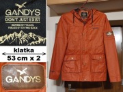 kurtka z kapturem GANDYS r. S M klatka 96 98 100 102 104 106 j. NOWA