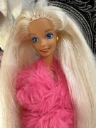 Lalka barbie z pięknymi długimi włosami vintage matel
