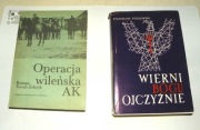 Zestaw patriotyczny Operacja wileńska AK Wierni Bogu i Ojczyźnie + gratis 