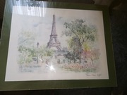 Paryż Wieża Eiffla - Gu Gongdu