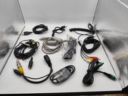 Zestaw kabli Audio Wideo PC Jack Chinch DIN USB RÓŻNE 10SZTUK   #2