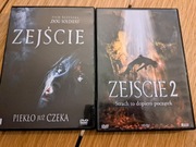 Zejście i Zejście 2. The Descent 1 i 2. Płyty dvd. Lektor, napisy PL.