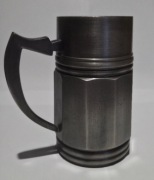 Niemiecki Kufel cynowy z lat 60, poj:0,5 l – Rein Zinn