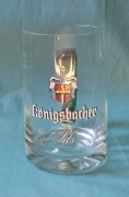 Kolekcjonerski kufel Königsbacher Pils- Rastal lata 70/80, zielone ucho