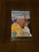 kaseta magnet. Ojciec Święty w Ojczyźnie  1997r.