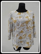 Bonmarche lekka bluzka z wiskozy w kwiaty stan bdb  44 2XL