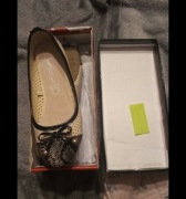 Baleriny dziewczęce  r. 28 jak nowe CCC