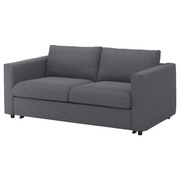 Nowa Ikea VIMLE Sofa 2-osobowa rozkładana, Gunnared średnioszary