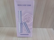 Przenośny grzebień z funkcją prostownicy, fioletowy, USB-C