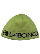 Dwustronna czapka zimowa Billabong retro vintage czarno zielona north