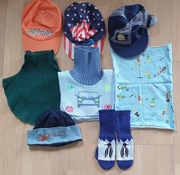 Czapka, czapka z daszkiem chłopięca, komin - zestaw dla chłopca 3 lata