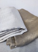 Satyna złota i srebrny beż