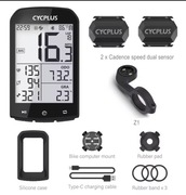 Licznik rowerowy CYCPLUS M1 uchwyt Z1 2xCzujnik C3 