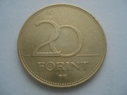 Węgry 20 forintów 1995