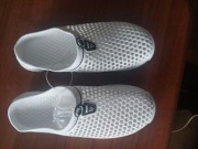 Nowe białe klapki basenowe r43, wkładka 27cm,miękkie, lekkie,wygodne 