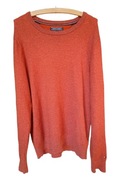 Sweter Tommy Hilfiger rozmiar M, łososiowy pomarańczowy