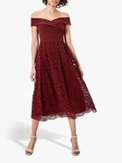 Oasis Bordowa sukienka rozm. 38