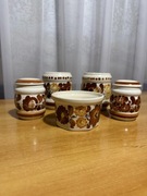 Zestaw 5 naczyń porcelana Włocławek