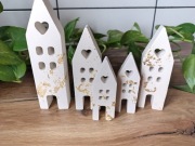 Zestaw dekoracji do postawienia z gipsu