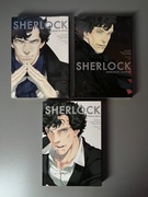 mangi sherlock tomy 1-3 (studium w różu, niewidomy bankier, wielka gra)
