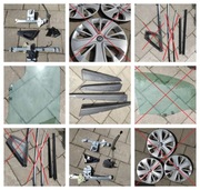 Części RÓŻNE Clio IV szyby listwy siłowniki klamka