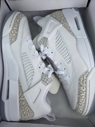 Buty Air Jordan SPIZIKE LOW  Summit White Mettalic silver
