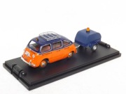 FIAT 600 multipla ACM + przyczepa 1:43 Giocher 