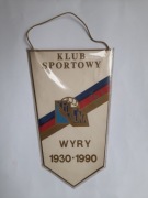 Proporczyk 60 lat KS Fortuna Wyry