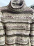 Gruby sweter wełniany z golfem marki GEORGE