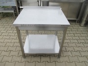 STÓŁ GASTRONOMICZNY Z PÓŁKĄ PRZYŚCIENNY 80/70/85