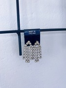 Kolczyki sztyfty z kryształkami vintage