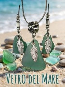 "VETRO DEL MARE" Biżuteria ze szkła morskiego 