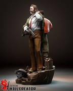 Figurka druk 3D żywica 12K " Disco Elysium - F1095 " - 173 mm