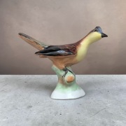 Ptak szkliwiona ceramika sójka 