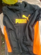 Puma: czarna bluza 128