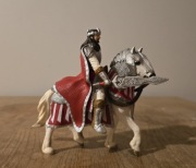 Schleich rycerz Gryfa król na koniu z mieczem figurka exclusive z 2013 r.