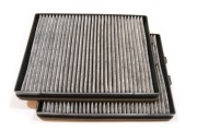 BMW E39 komplet filtrów kabinowych węglowych 