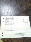 Pocztówka Reklamowa Kreuzburg O-S - Kluczbork ..